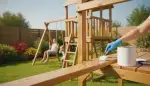 Kinderfreundliche Holzlasur: Schutz für Spieltürme