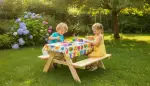 Kreative Spielwelten am Kinder-Picknicktisch