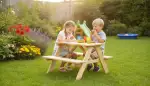 Lange Freude: Kinder-Picknicktisch richtig pflegen
