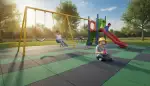 Sicherheit unterm Spielgerät: Fallschutzmatten