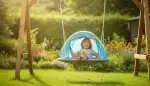 Zeltschaukel Outdoor: Schaukelspaß mit Dach