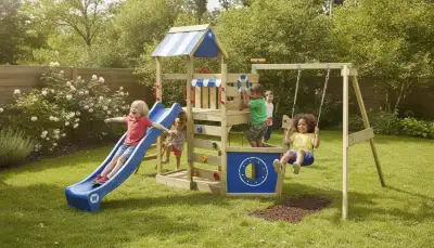 Abenteuer im Garten: Die Schiffschaukel