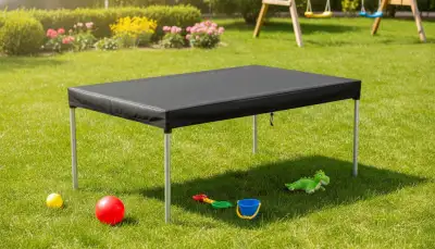 Atmungsaktiver Schutz für kleine Tische