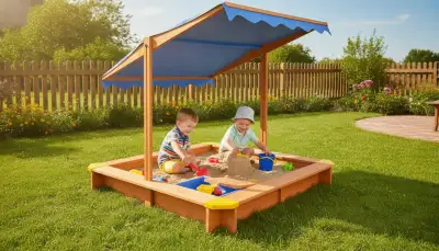 Clevere Dach-Sandkästen für ungetrübten Spielspaß