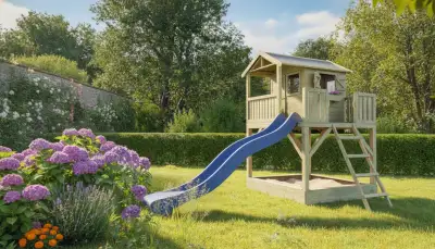 Das Baumhaus für Kinder: Ein Gartenparadies