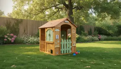 Das perfekte Kinderspielhaus für den Garten