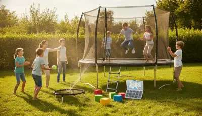 Dynamischer Hüpfspaß: Trampolin-Bewegungsspiele