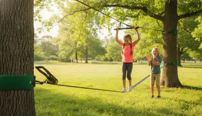 Kinder-Slackline: Balancieren lernen mit Spaß