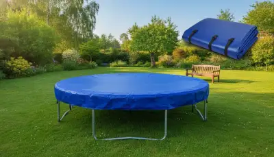 Optimaler Trampolin Wetterschutz ganzjährig