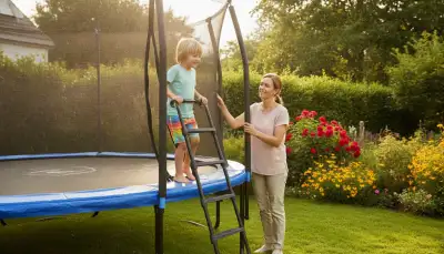 Trampolinleiter: Mehr Sicherheit beim Springen