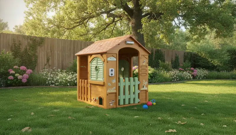 Das perfekte Kinderspielhaus für den Garten