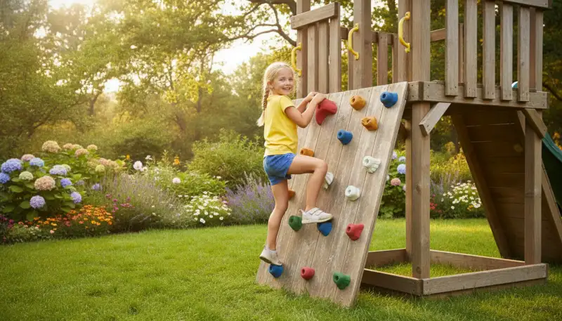 Klettergriffe für Spieltürme: Abenteuer im Garten