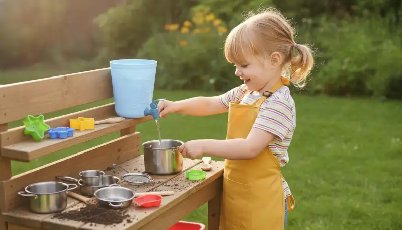 Matschküche Zubehör: Kreativer Spielspaß im Garten
