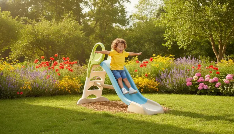 Quadro Rutsche: Flexibler Spielspaß im Garten