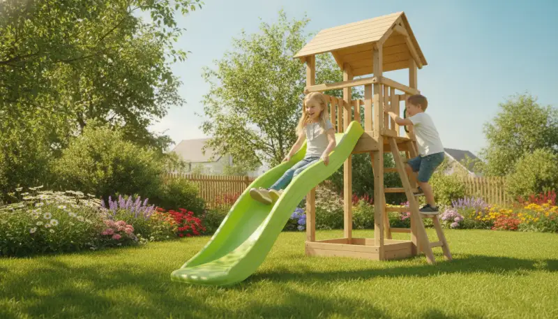 Rutschturm kaufen: Abenteuer für den Garten