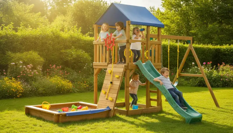 Spielturm Zubehör: Mehr Abenteuer im Garten